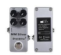 Vroomoto Pédale D'effet Overdrive pour Guitare électrique Pédale D'effets pour Guitare Pièces et Accessoires Pièces de Rechange et Accessoires de Rechange 4 Boutons