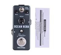 Vroomoto Pédale D'effets de Guitare Reverb Pédale de Guitare Ocean Room Spring Shimmer 3 Modes Réverbération MIX DECAY TONE Control True Bypass DC 9 V 6,35 Mm Entrée Sortie Alliage