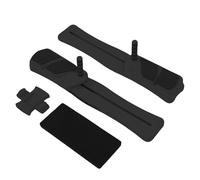 Vroomoto Planche Pilates, équipement de Fitness à Domicile, Exercice Corporel Total, pour Entraînement de Base avec Plus 15 Modes D'entraînement, Rouleau (Noir 丨 Pas minuterie 丨 Pas d'accoudoir)