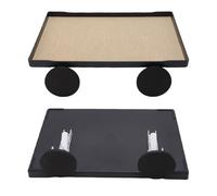 Vroomoto Plateau de Table Magnétique Pliable pour Camping-Car, Charge | Fer, Aimant Recouvert de Caoutchouc, Angle Réglable, Rangement Pliable, Salle à Manger de Camping, Utilisation de Remorque,