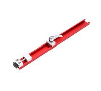 Vroomoto Rails de Guidage de Scie Circulaire Réglables en Alliage D'aluminium, Double stabilité Verrouillage, Guide Base Machine Découpe 360 mm, Applicable au Tra