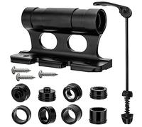 Vroomoto Support de Fourche de Vélo Support Toit Vélo Voiture à Dégagement Rapide 4 Anneaux Conversion en Alliage D'aluminium (avec dégagement Rapide)
