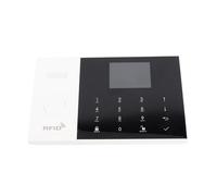 Vroomoto Système D'alarme Intelligent Système D'alarme Intelligent de sécurité Domestique 2,4 Pouces TFT LCD Contrôle par Application Un Bouton SOS Lecture de Stockage (Prise UE)