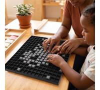 Vroomoto Tableau D'enseignement des Mathématiques en Braille avec Lignes