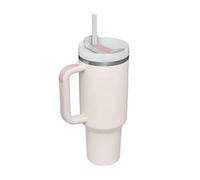 Vroomoto Tasse de Voyage Isolée par Gobelet en Acier Inoxydable de Sublimation 40 Oz avec Poignée et Paille Tasse à café Sous Vide à Double Paroi pour le Bureau Domicile Voiture (autre)