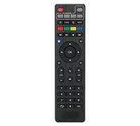 Vroomoto Télécommande TV Box Télécommande IPTV Box Contrôleur de Remplacement à Distance Coque ABS Portée 10 M 2 Piles AAA Compatible avec Tvip410 Tvip412 Tvip415 Tvip605 TvipS300