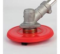 Vroomoto Tête de en Acier avec Accessoires D'affûtage, Outil de Mangeur d'herbe Robuste pour Un Remplacement Extra Robuste en Extérieur