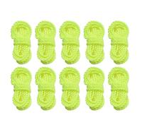Vroomoto Yoyo Strings Yo Yo Strings - String 10 Pack 1, 51 Pouces 24 Brins en Nylon Coton Cordes de Remplacement Jaune Vert Orange avec 3 Couleurs pour Balle Yoyo Réactive et (10 Paquets de 24 brins)