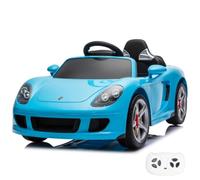 VROOOMY Porsche Carrera GT Voiture électrique Enfant 12V, Bleu