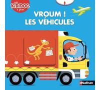Vroum ! Les véhicules - Livre animé Kididoc - Dès 2 ans