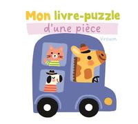 Vroum - Mon livre puzzle d'une pièce - Collectif - Tam-Tam - cartonné - Document jeunesse