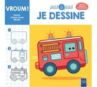 Vroum ! Pas À Pas - Avec 1 Feutre À Base D'eau