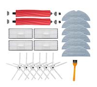 Vrttlkkfe Brosse principale - Filtre HEPA - Brosse latérale pour T7S T7 T7Splus S7 - Pièces de rechange