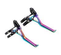 VRTYVEYBB 1 paire de leviers de frein pour vélo de route de montagne pour levier de frein en V ultra léger 64 g/paire pour Brompton Extralite 5 couleurs Accessoires de vélos