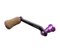 VRTYVEYBB 1 pièce Spinners Reel Single Rocker Screw en fibre de carbone Poignée en caoutchouc Bouton rond pour DAIWA pour FUEGO Vis dans les pièces de moulinet