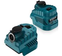 VRTYVEYBB Adaptateur de batterie 1521 V avec port USB pour Bosch BL1830 BL1840B BL1860B chargeur de batteries pour plusieurs appareils