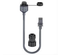 VRTYVEYBB Adaptateur Ethernet Starlink étanche Mini compatible avec les routeurs standard et mini cartes routeurs Connecteur RJ45 Câble Cat6 Connexion directe Taux de transmission 1 Gbit/s Utilisation