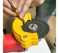 VRTYVEYBB Aiguiseur multifonction de 3 à 12 mm pour un affûtage de précision, porte-foret en plastique avec angle et fonction de perçage, pour le travail du bois et du métal