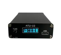 VRTYVEYBB ATU-10 Tuner d'antenne automatique pour QRP par N7DDC, micrologiciel 1.6, entrée 1-15W, plage 1,8-30 MHz, alimentation de type C