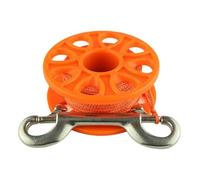 VRTYVEYBB Bobine de poignée de doigt de plongée 18 m en nylon résistant à l'usure avec boucle à double tête pour plongée sous-marine