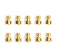 VRTYVEYBB Boostez les performances de votre scooter avec le jet principal à tête ronde pour carburateur de moto GY6 PZ19 Lot de 10, 5 mm 82105