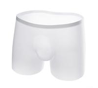 VRTYVEYBB Caleçon en nylon Spandex pour homme à séchage rapide respirant | Construction sans couture, sensation ultra fine, refroidissement de la soie glacée, contact lisse avec la peau