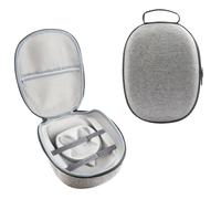 VRTYVEYBB Étui de transport pour casque Oculus-Meta-Quest 3S VR, version VR, sac de casque gris simple, grande capacité