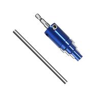 VRTYVEYBB Extracteur de valve pour boulons de fixation rouillés et valves angulaires, acier trempé, denture spirale gauche, pour tuyaux de 12/34/2,5 cm