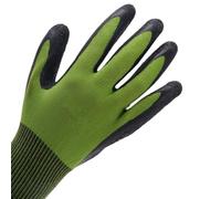 VRTYVEYBB Gants de jardinage légers avec haute résistance aux coupures (ANSI/SEA niveau A4), revêtement PU antidérapant et matériau respirant, pour homme et femme