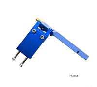 VRTYVEYBB Gouvernail absorbant l'eau essentiel pour bateaux télécommandés électriques et à gaz, idéal pour améliorer les performances (bleu 75 mm)