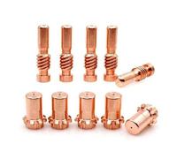 VRTYVEYBB Lot de 10 électrodes KP2062-1B1 à pointe KP2063-1B1 pour torche à plasma électrique PRO-Cut 25 PCT20/80 0,7 mm