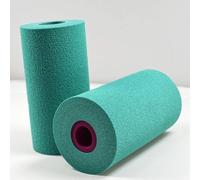 VRTYVEYBB Lot de 2 coussinets de rechange en mousse haute densité pour banc d'haltérophilie et équipement de fitness avec un diamètre de tube de 22 à 25 mm, gris/vert/violet