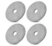 VRTYVEYBB Lot de 4 rondelles en acier inoxydable de 10,2 cm de positionnement pour les piles de mesure à profil bas, alignement précis avec résistance à l'usure, installation facile pour les projets