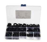 VRTYVEYBB Lot de 700 joints d'étanchéité plats en caoutchouc nylon pour tuyau M2 M2,5 M3 M5 M6 M8 M10 M12