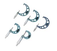 VRTYVEYBB Micromètre de diamètre extérieur avec graduation de 0,00 cm, finition chromée satinée, butée à cliquet, pour des mesures extérieures précises