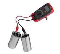 VRTYVEYBB Multimètre numérique 6013L - Compteur LCD 9 plages pour 0,1 pF à 20 000 µF - Précision ± 0,8 % - Zéro manuel - Enregistrement des données et rétroéclairage