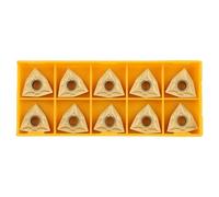 VRTYVEYBB Nouveau pratique WNMG431 Insert WNMG080404-MA 10 pcs/1 boîte CNC Lames carbure Inserts Tour Tournage Machine WNMG080404-MA WNMG431