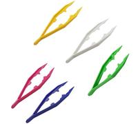 VRTYVEYBB Pince en plastique pour travaux manuels - 11 cm - Pour enfants et adultes - Pour ramasser des perles, des strass et des petites pièces - 1 pièce