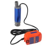 VRTYVEYBB Pompe à batterie sans fil 12 V - Pompe au lithium en alliage d'aluminium - Longueur du câble : 2,4 m - Pour batteries 18 V
