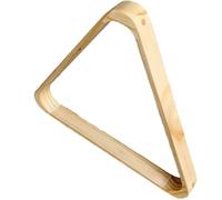 VRTYVEYBB Triangle de billard en bois massif, convient pour les boules de 57,2 mm et 52,5 mm, coins arrondis renforcés