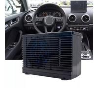 VRTYVEYBB Ventilateur de refroidissement portable pour voiture avec flux d'air réglable et refroidissement par évaporation pour une utilisation continue de 3 à 5 heures, compatible avec prise
