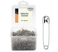 Vrupin Lot de 1 000 épingles à nourrice 2,8 cm Assortiment d'accessoires de Couture 28 mm