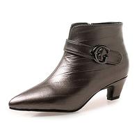 Vrupons Bottines femme à petit talon pointu