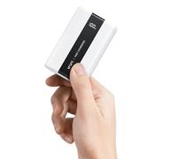 VRURC Batterie Externe 20000mAh QC 22.5W Mini Power Bank USB C Charge Rapide en PD 20W Batterie Portable avec 3 Ports USB Sortie et LED Display pour iPhone,Huawei,Xiaomi etc(Blanc)