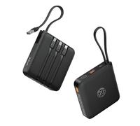 VRURC Batterie externe avec câble de charge rapide USB C