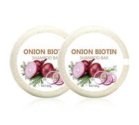 VRYNDH Onion biotin shampoo bar,shampoing solide,Barre De Shampoo De Biotine D'oignon Naturel,Prenez soin de vos cheveux,Convient à tous les âges
