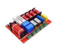 Vryzmo 1 PCS 4 Voies Filtres de Crossover, avec Garde D'Assurance Intégrée pour Les Aigus, Dissipateur de Chaleur ABS Excellent, 300W HiFi Diviseur
