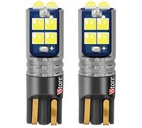 VS 2X Mold Top LED T10 10 3030 SMD Veilleuses Dome Lampe Blanc Brillant Canbus pour Voiture Plaque D'immatriculation Feux De Position Intérieur Extérieur Moto Bateau 12V