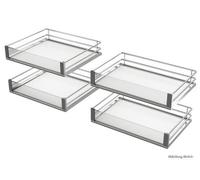 VS COR Fold Artline Ensemble de paniers, corps 900 mm, chromé