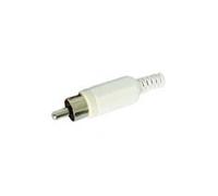 VS Electronic 609071 Plastique Connecteurs RCA - Blanc